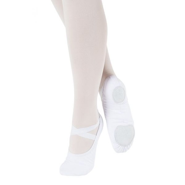 So Danca SD16VG - Weite A - vegane Ballettschuhe Schläppchen elastisches Leinen