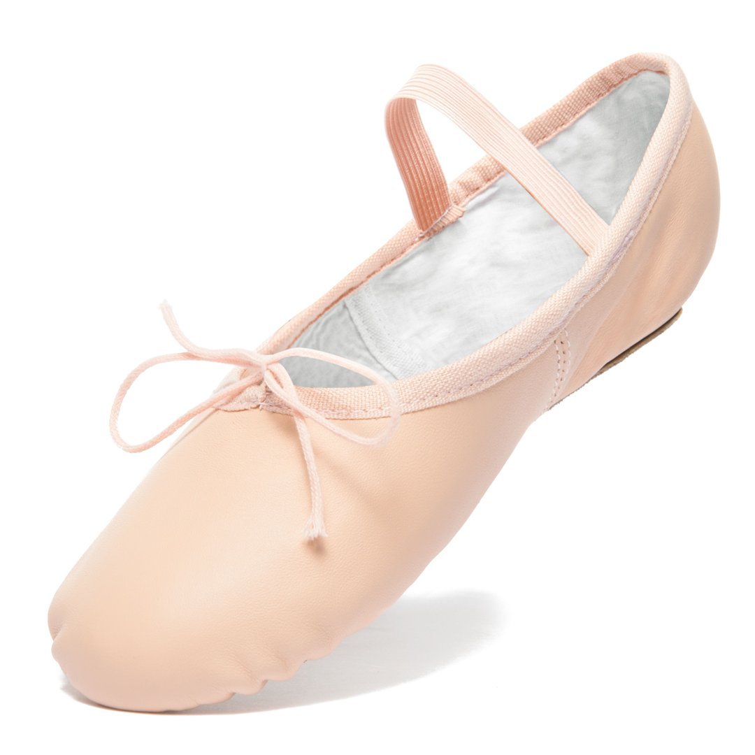 Rumpf Leder Chromledersohle Weite W Ballett Schläppchen Schuhe Tanzschuhe 