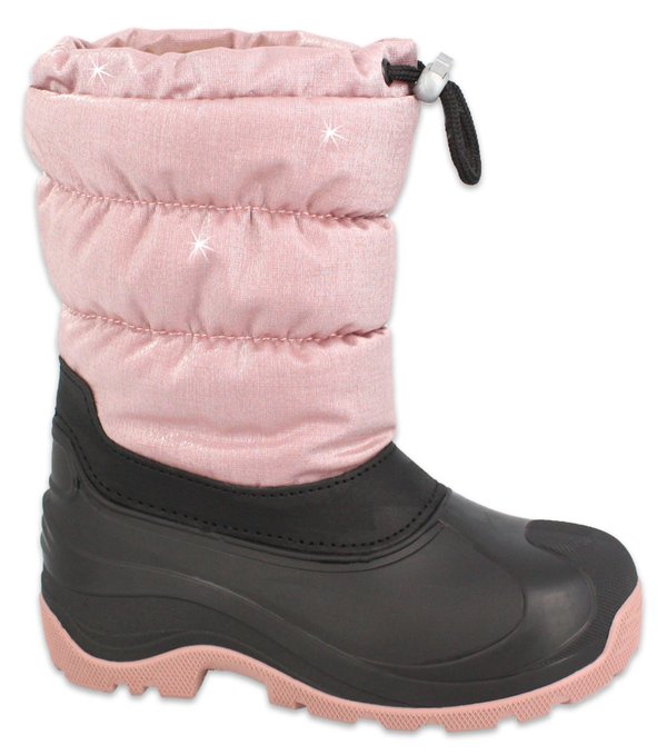 Beck 4013 Snow Winterstiefel Boots Schneestiefel Outdoorstiefel dick gefüttert Gr. 20-37 rosa beige